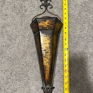 Vintage Wall Sconce with Ornate Design